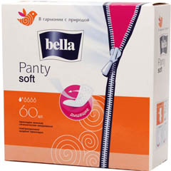 Прокладки ежедневные BELLA Panty Soft /60шт./