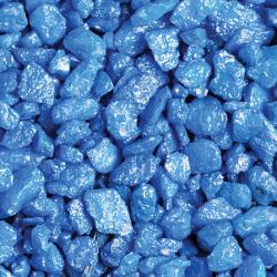 Грунт цветной 3-5 мм 1 кг синий 8337