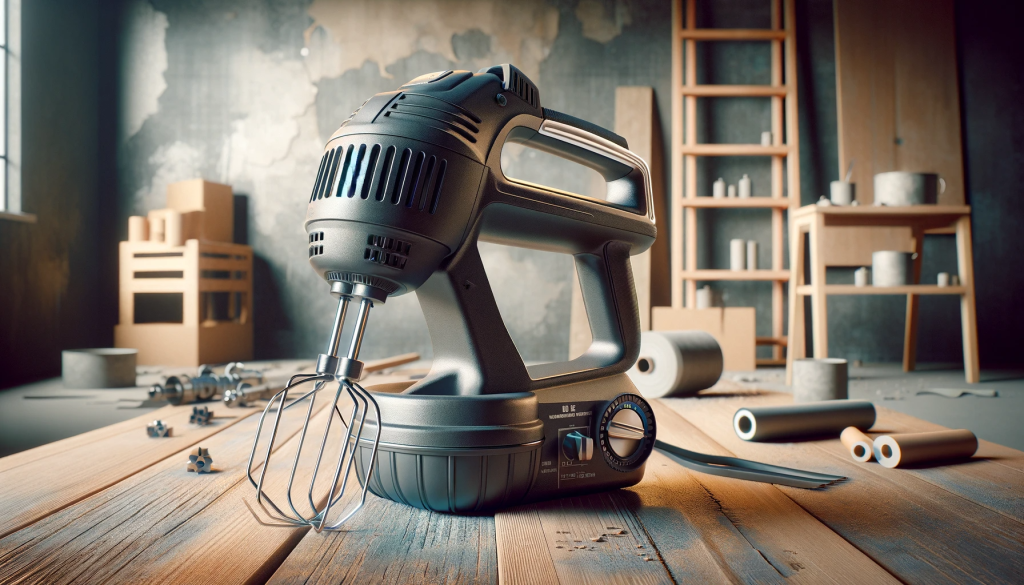 DALL·E 2023-11-21 17.02.14 - A Full HD image of a professional handheld construction mixer, designed for mixing wallpaper glue. The image should depict a robust and heavy-duty mix.png