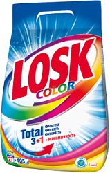 Порошок стиральный LOSK Color /Автомат 4.05кг