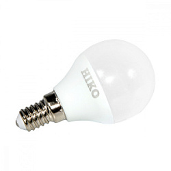 Лампа светодиодная HIKO G45 7W 3000K E14 шарик