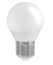 Лампа светодиодная HIKO G45 7W 3000K E27 QH01 шарик