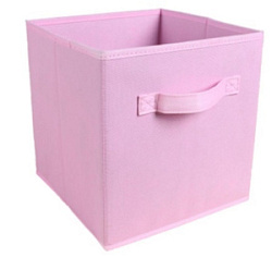 Короб д/хранения вещей 15*30*15см 1000-56 розовый