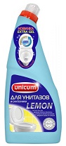 Средство чистящее д/унитазов UNICUM Лимон /гель 750мл
