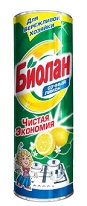 Средство чистящее БИОЛАН Сочный лимон /порошок 400г