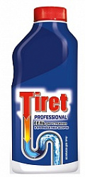 Средство д/прочистки труб TIRET Professional Синий /гель 500мл