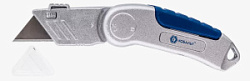 Нож с трапециевидным лезвием складной КОБАЛЬТ 245-039