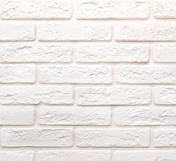 Декор камень Джерси 900 белый, гипс 0,5м2
